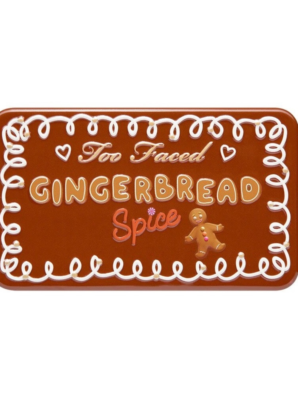 Too Faced Gingerbread Spice Eyeshadow Palette - Brown, White & Orange